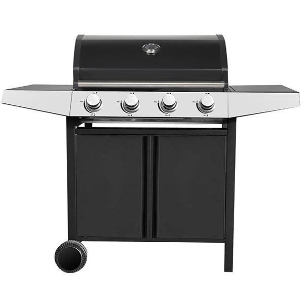 Outdoor Professional  Gas BBQ Grill with 4 burners